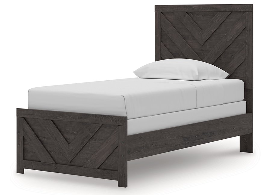 Cama Prendonea de dos paneles, cómoda y espejo - image 14