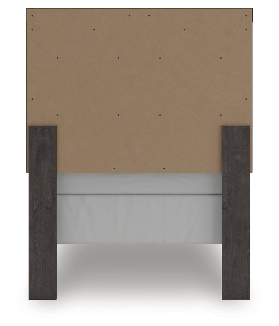 Cama Prendonea de dos paneles, cómoda y espejo - image 12