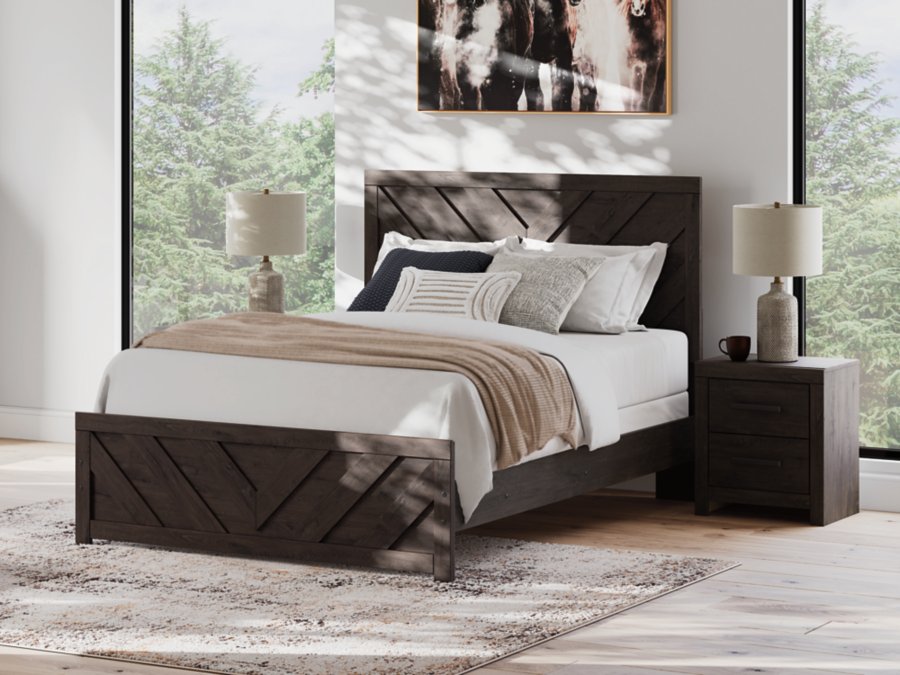 Prendonea Queen Panel Bed, Dresser and Mirror - image 16