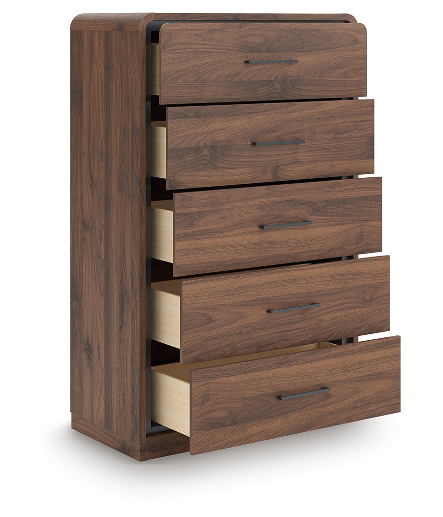 Hollinaze Queen Panel Bed, Dresser, Chest and 2 Nightstands - image 12