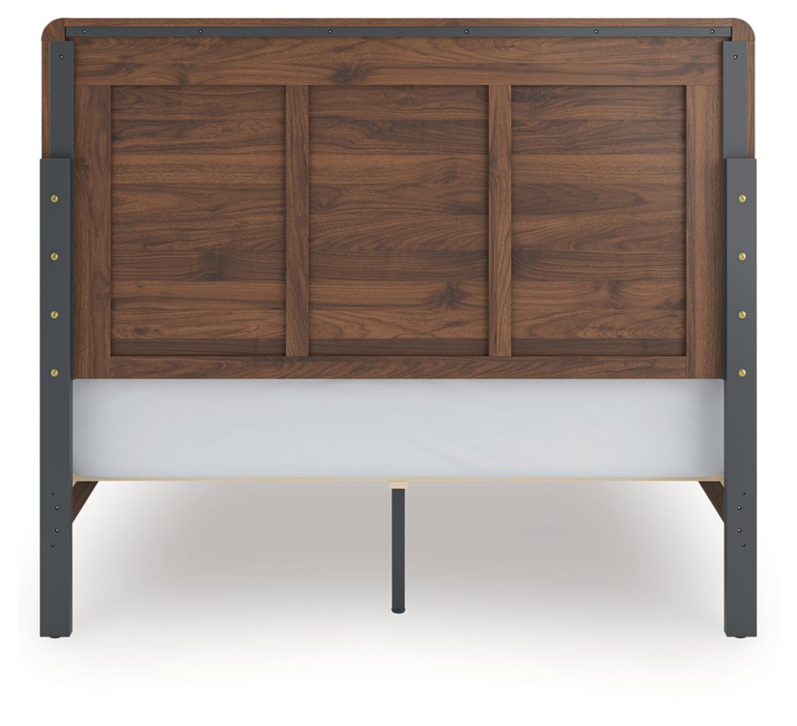 Cama de panel Queen, cómoda y espejo Hollinaze - image 12