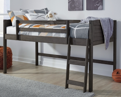 caitbrook twin loft bed with storage