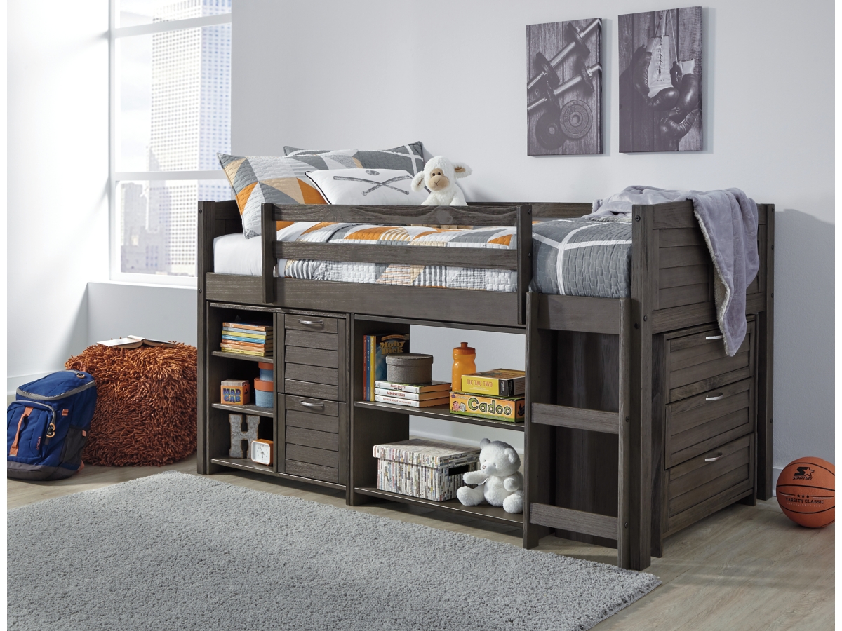 Loft bed with desk ashley furniture sale