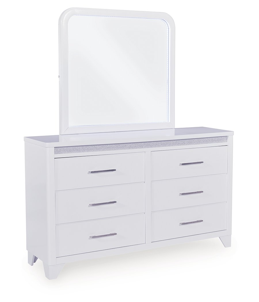 Frostlyn Dresser and Mirror - image 2