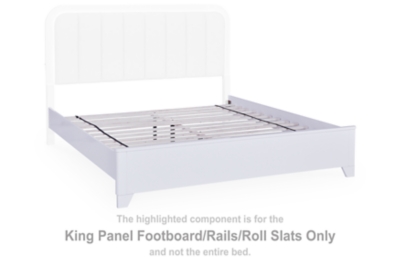Jarlee King Upholstered Panel Bed image 9