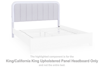 Jarlee California King Upholstered Panel Bed image 9