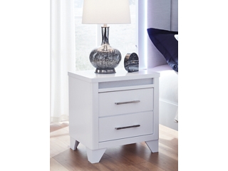 Frostlyn 23" 2 Drawer Nightstand