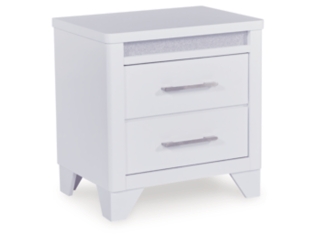 Frostlyn 23" 2 Drawer Nightstand
