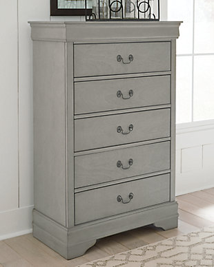 Kordasky Chest of Drawers, Gray, rollover