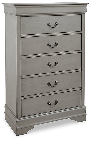Kordasky Chest of Drawers, Gray, large