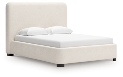 Whittgate Queen Upholstered Bed, Beige, large