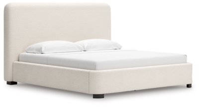 Whittgate King Upholstered Bed, Beige, large