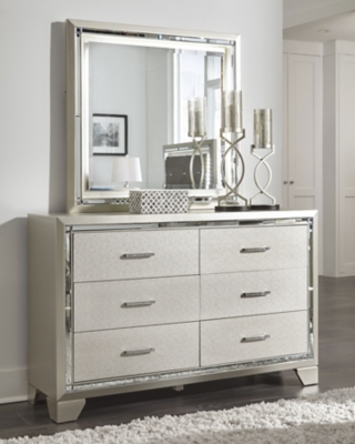 Lonnix Dresser and Mirror, , large