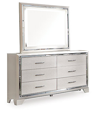 Lonnix Dresser and Mirror, , large
