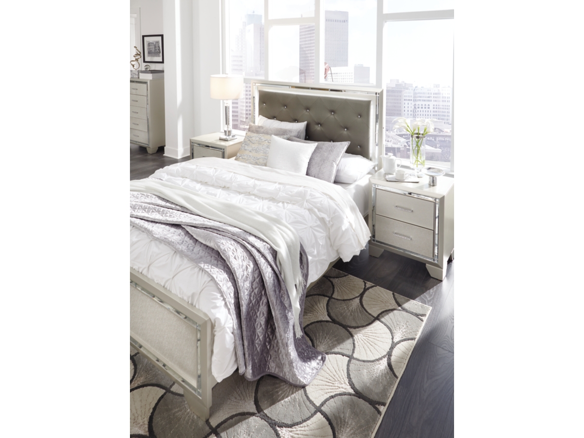 Lonnix queen panel bed set discount