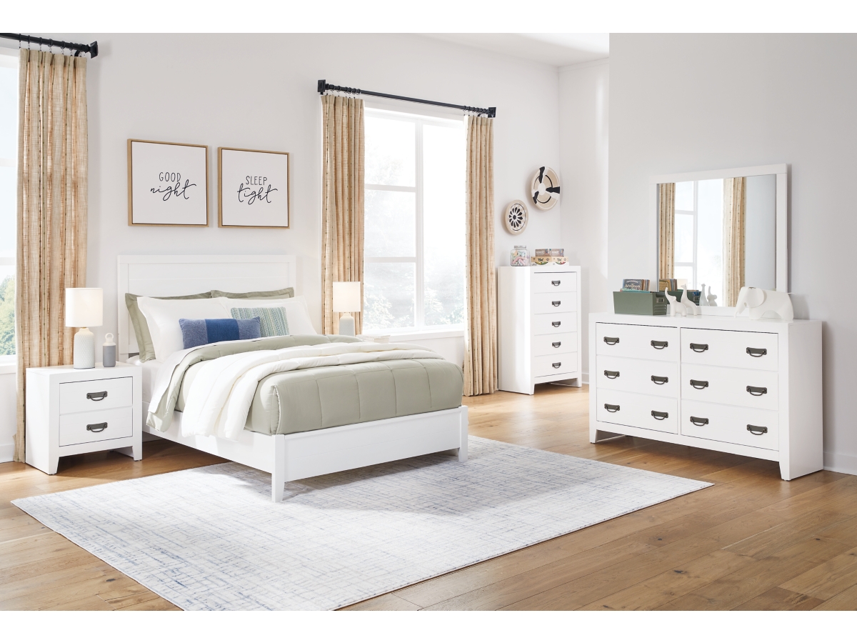 るいページ Binterglen Full Panel Bed | Ashley