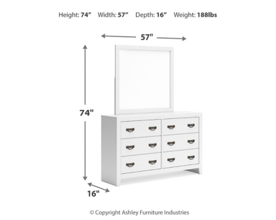 Binterglen Dresser and Mirror, , large