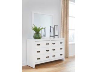 Binterglen 6 Drawer Dresser and Mirror