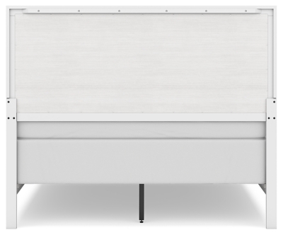 Binterglen California King Panel Bed, White, large