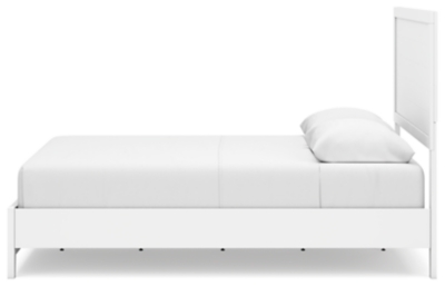 Binterglen California King Panel Bed, White, large