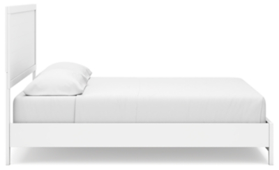 Binterglen California King Panel Bed, White, large