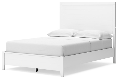 Binterglen California King Panel Bed, White, large