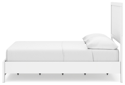 Binterglen California King Panel Bed, White, large