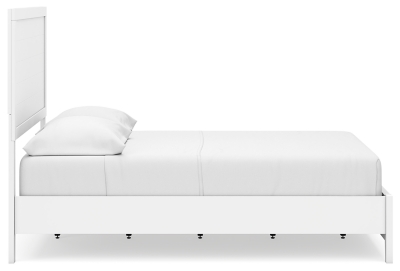 Binterglen California King Panel Bed, White, large