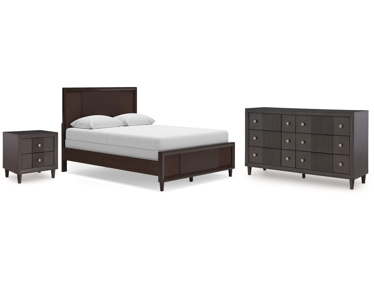 Urbantrack Queen Panel Bed with Dresser and Nightstand | Ashley