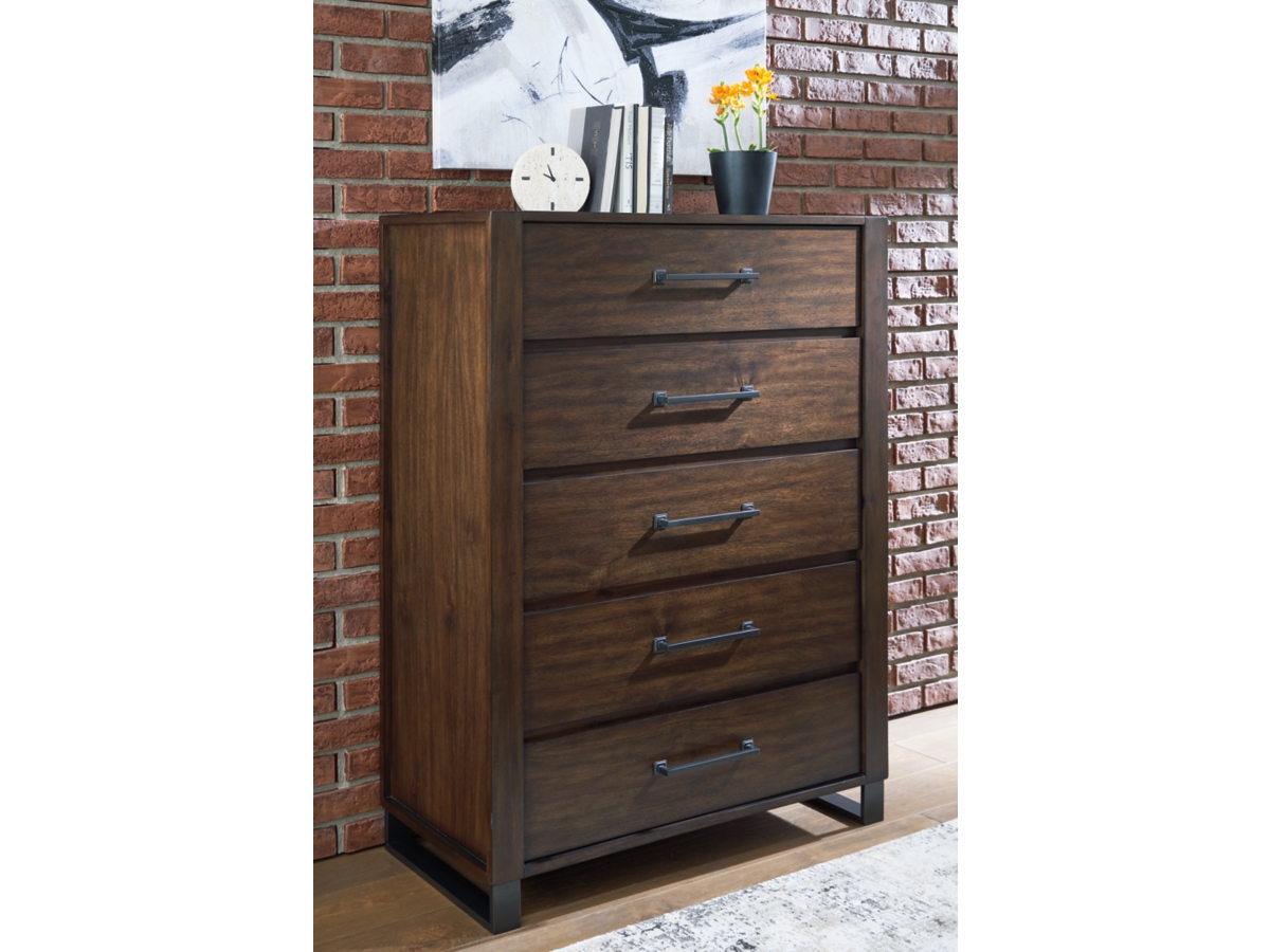 Zumbado 5 Drawer Chest of Drawers | Ashley