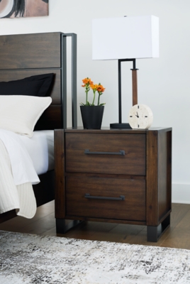 Zumbado 2 Drawer Nightstand | Ashley