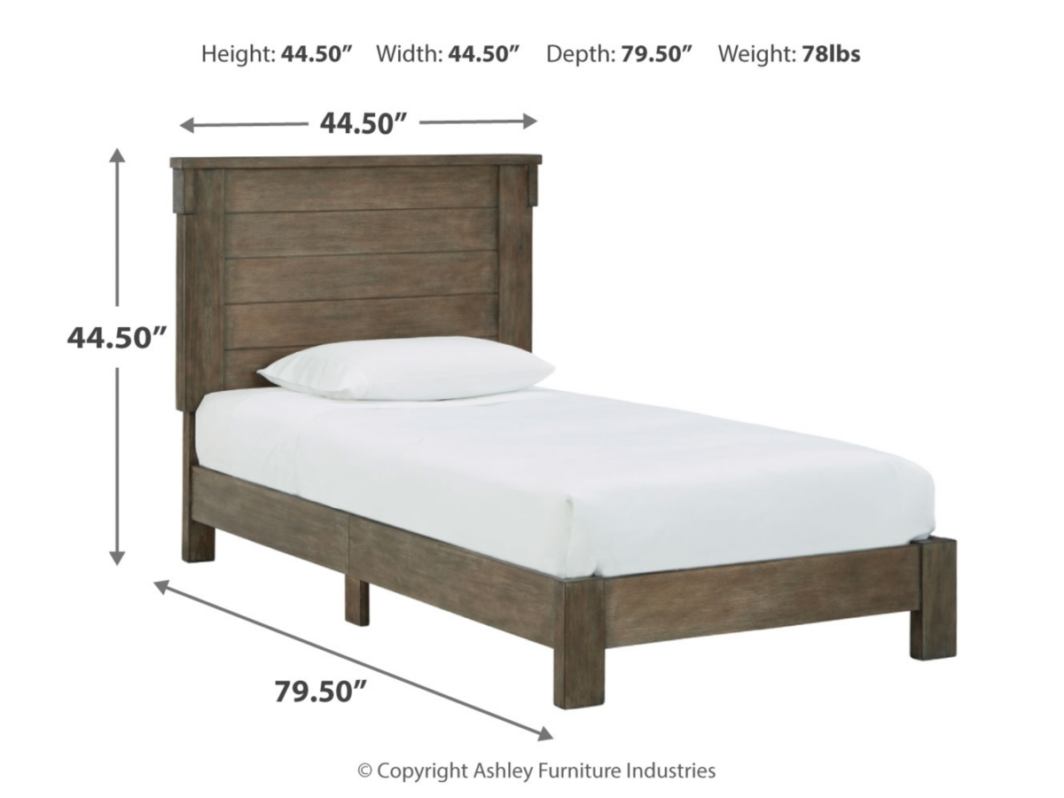 Shamryn Twin Panel Bed | Ashley