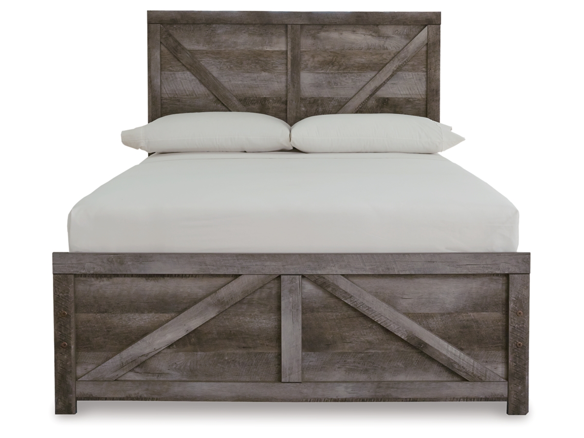 Wynnlow Full Crossbuck Panel Bed | Ashley