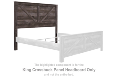 Wynnlow King Crossbuck Panel Bed image 11