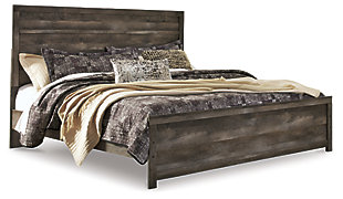 Wynnlow King Panel Bed, Gray, large