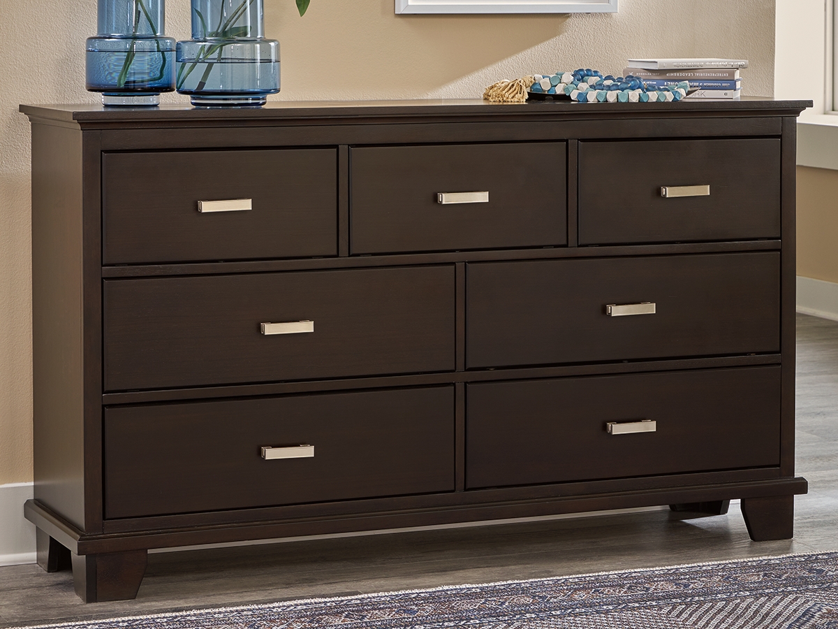 Espresso dresser ashley furniture discount