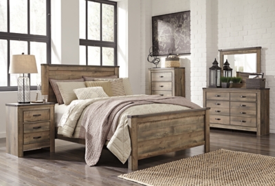 trinell queen panel bed | ashley furniture homestore
