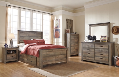 Trinell full deals panel bed