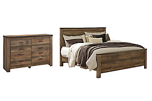 Trinell King Panel Bed with Dresser, , large