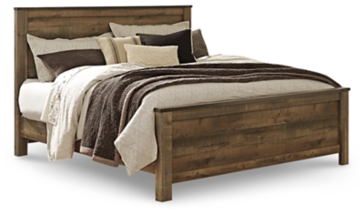 Trinell King Panel Bed, Brown, large