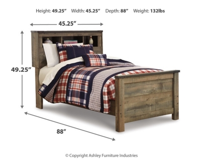 Ashley furniture deals twin bookcase bed