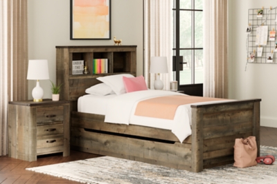 Kaslyn twin 2025 bookcase bed