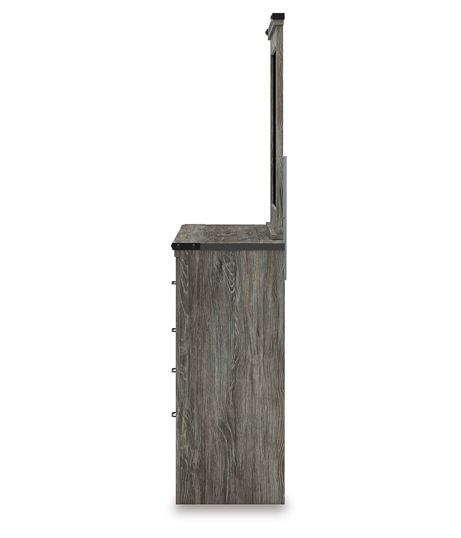 Frandern Full Bookcase Bed with Storage, Dresser and Mirror - image 7