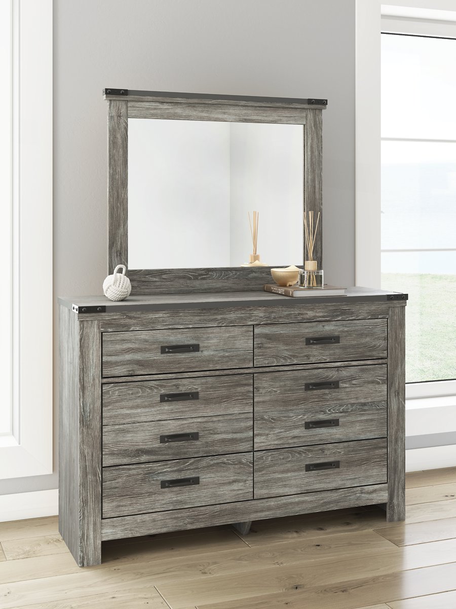 Frandern Full Bookcase Bed with Storage, Dresser and Mirror - image 17