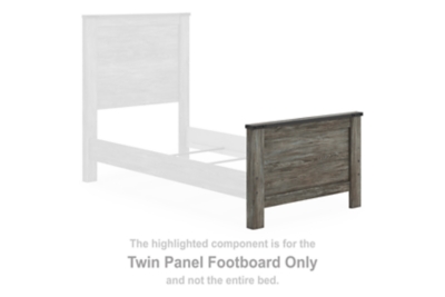 Frandern Twin Bookcase Panel Bed with Storage image 3
