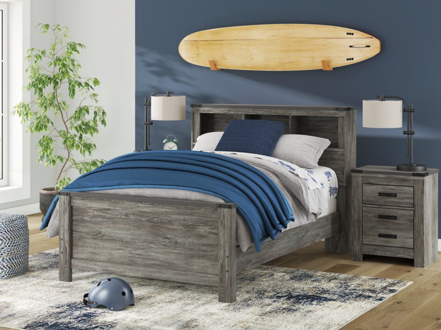 Frandern Full Bookcase Bed, Dresser and Mirror - image 18