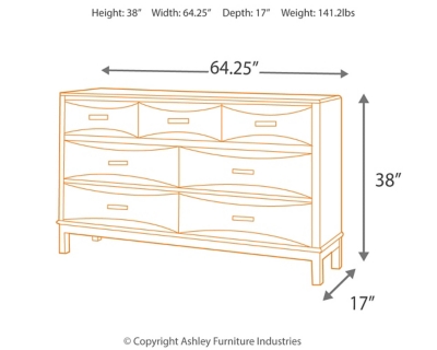 Kira Dresser Ashley Furniture Homestore