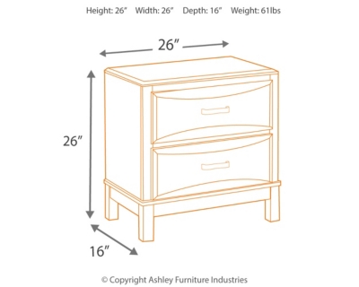 Kira Nightstand Ashley Furniture Homestore