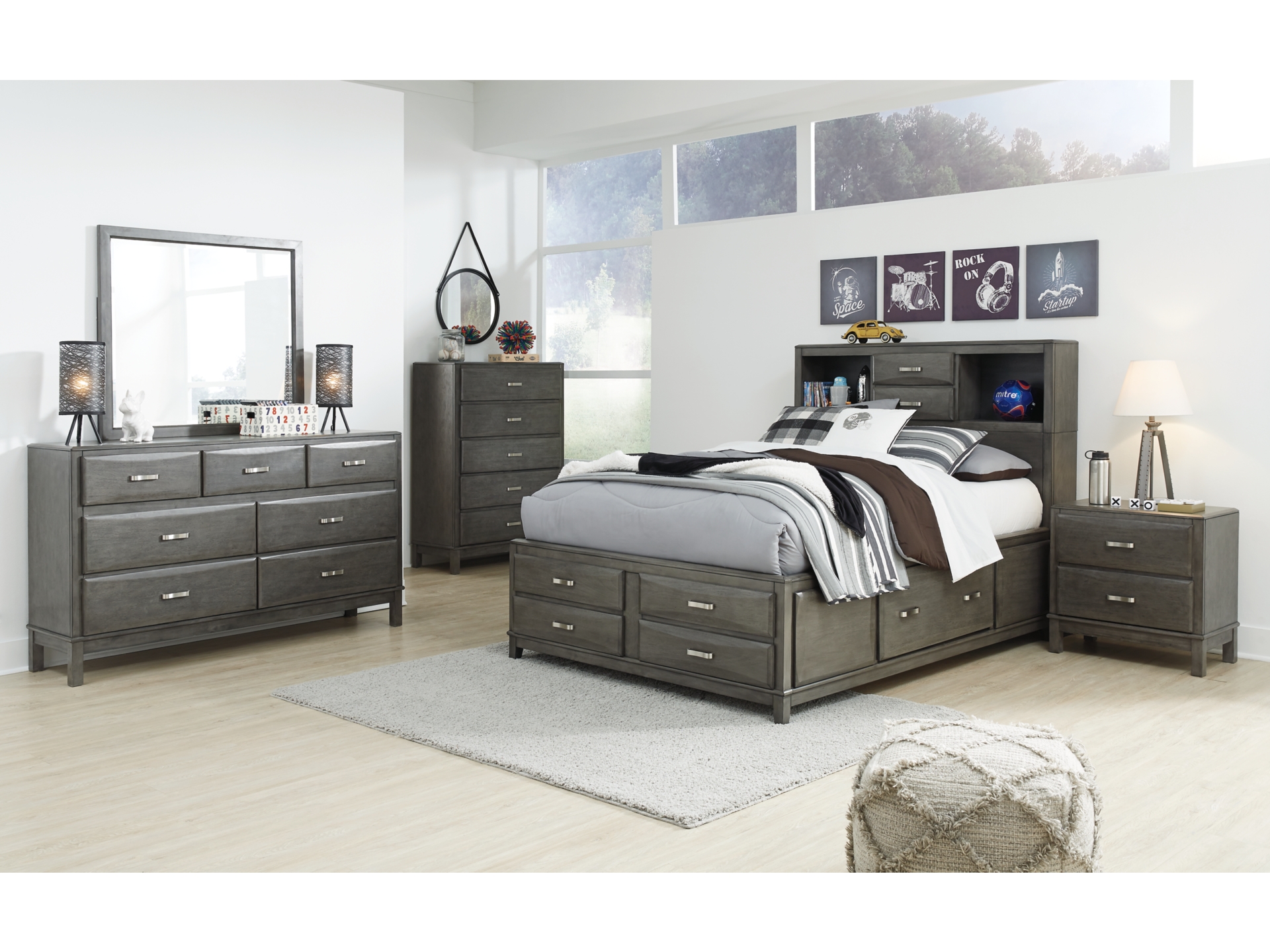 Image 3 of Caitbrook bedroom group 