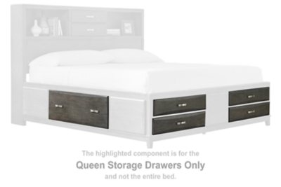 Caitbrook Queen Storage Drawers, , large